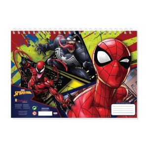 Μπλοκ Ζωγραφικής Spiderman Α4 30 Φύλλων