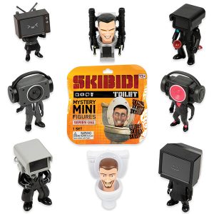 Skibidi Toilet Συλλεκτική Μίνι Φιγούρα Μονή 6cm