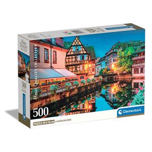 Clementoni Παζλ High Quality Collection Παλιά Πόλη Στρασβούργο 500 τμχ.