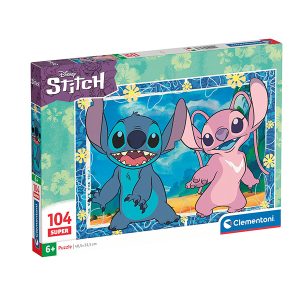 Clementoni Παιδικό Παζλ Super Color Disney Stitch 104 τμχ