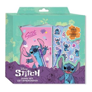 Ημερολόγιο Σετ Δώρου Lilo & Stitch 60 Φύλλων