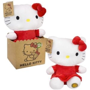 Λούτρινο Hello Kitty (κόκκινη)