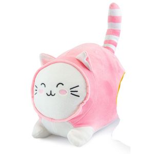Λούτρινο Ξαπλωμένη γάτα (Lying Cat) σε στυλ Kawaii.