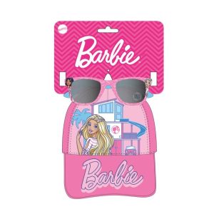 Καπέλο τζόκεϊ (cap) και γυαλιά ηλίου Barbie