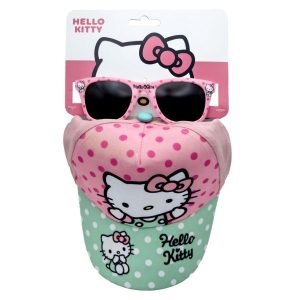 Σετ Καπέλο και Γυαλιά Ηλίου Hello Kitty