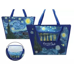Τσάντα Ώμου Πλαστική Vincent van Gogh με Τσέπη