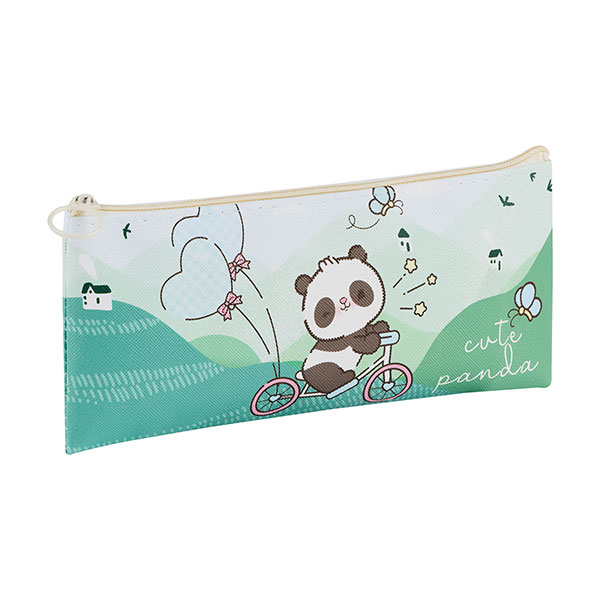 MESHU Κασετίνα Eco-Leather Cute Panda