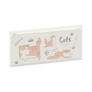 MESHU Κασετίνα Eco-Leather Cats