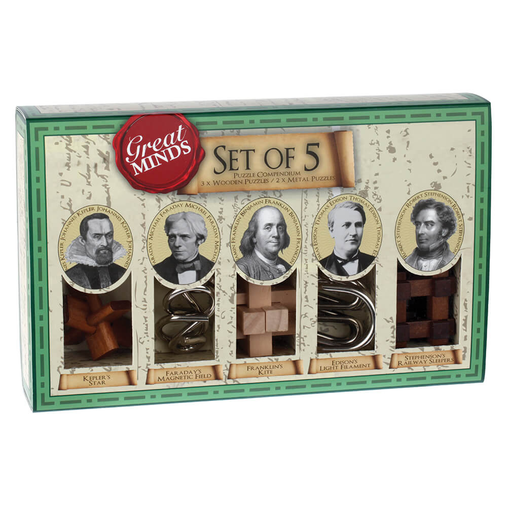 Σετ 5 Γρίφων Great Minds & More