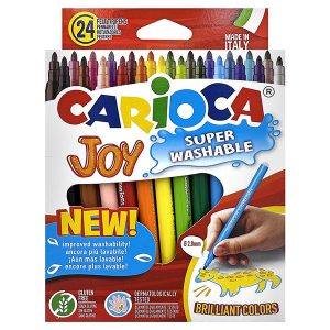 Μαρκαδόροι Carioca joy 2,8mm σετ=24χρωματα
